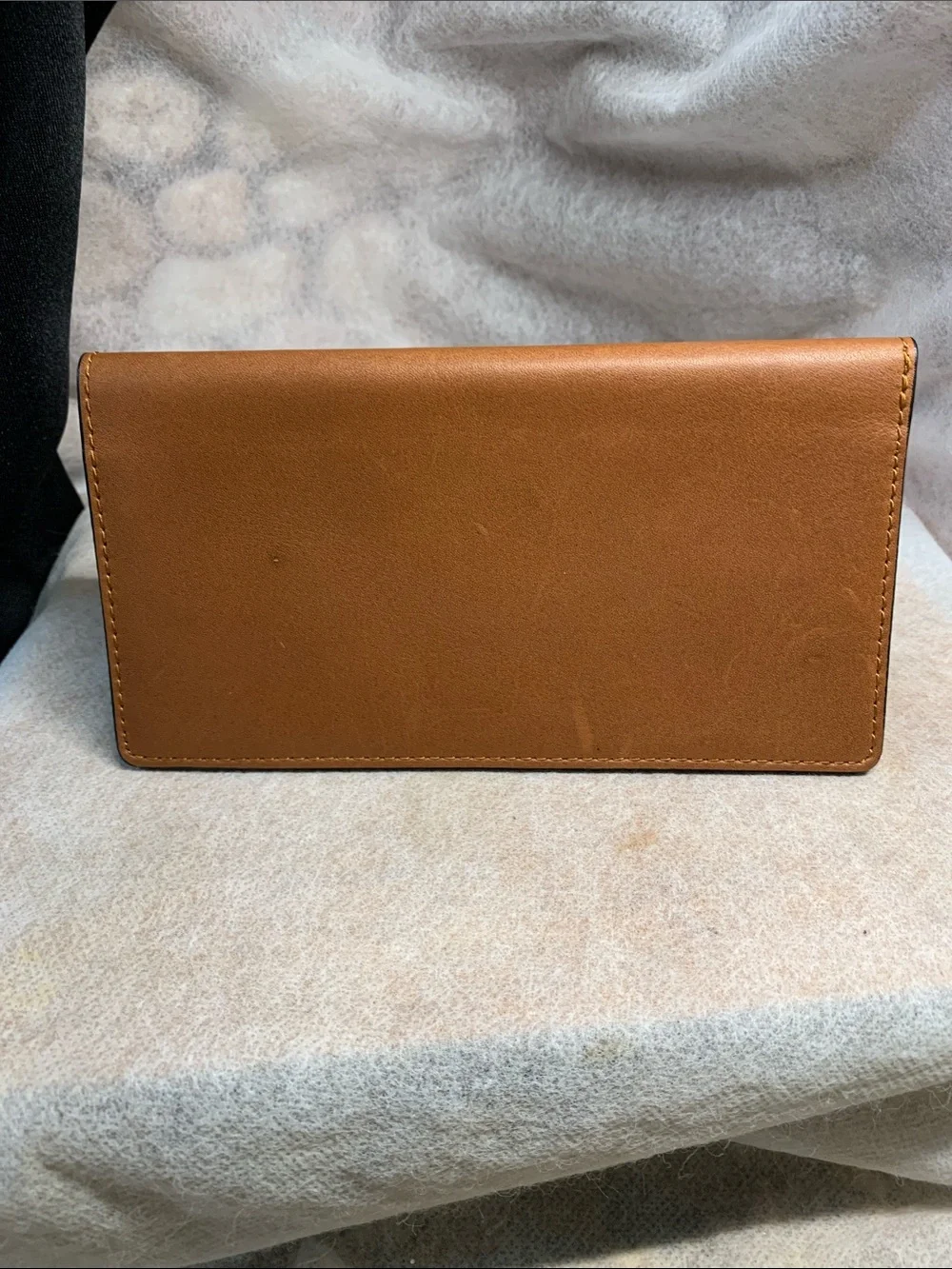 Vintage Wells Fargo& Co Leather Embossed Stock Certificate DocumentTravel Wallet